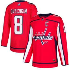 Lasten NHL Washington Capitals Pelipaita Alex Ovechkin #8 Authentic Punainen Koti